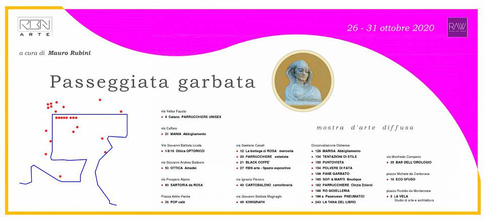 Passeggiata garbata, mostra d'arte diffusa sul territorio di garbatella